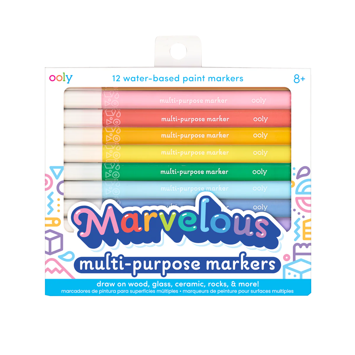 OOLY MARCADORES PINTURA MARVELOUS