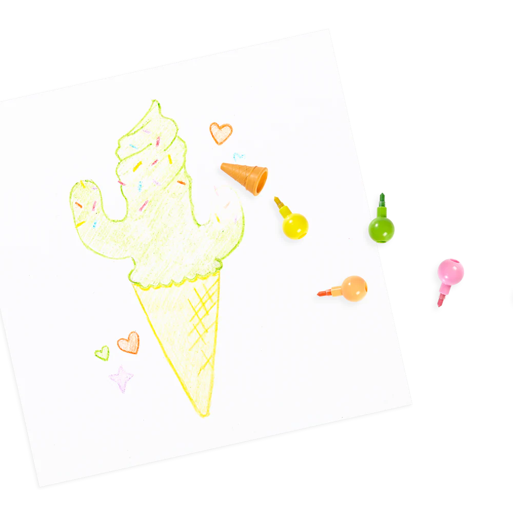OOLY CRAYONES HELADO APILABLES