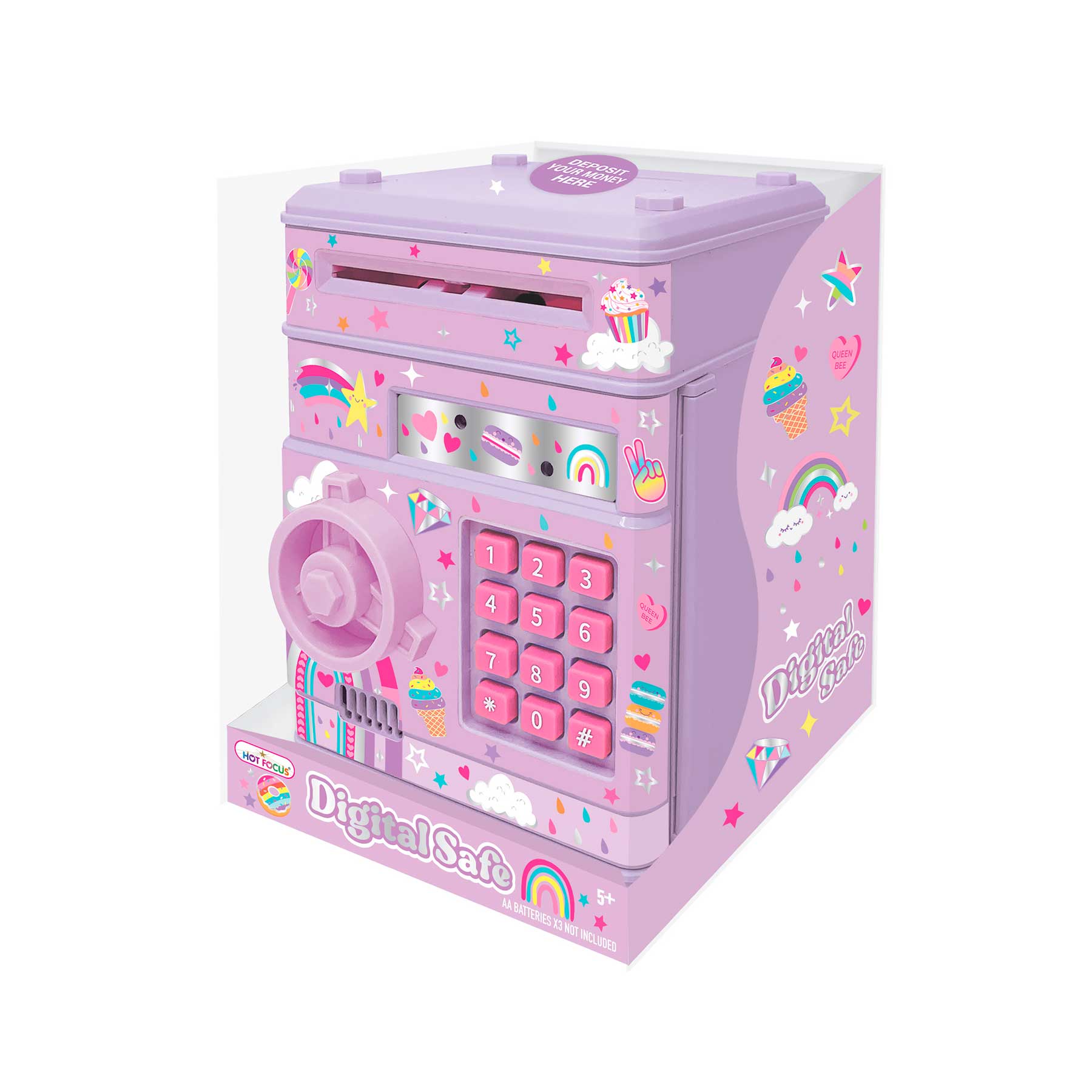 HOT FOCUS CAJA DIGITAL MORADA