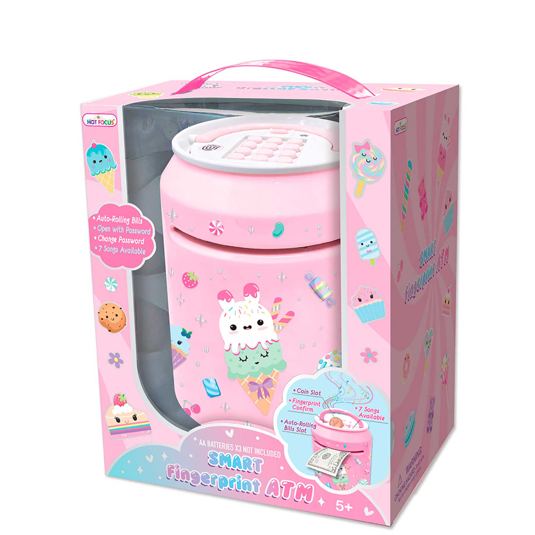 HOT FOCUS CAJERO INTELIGENTE ROSA