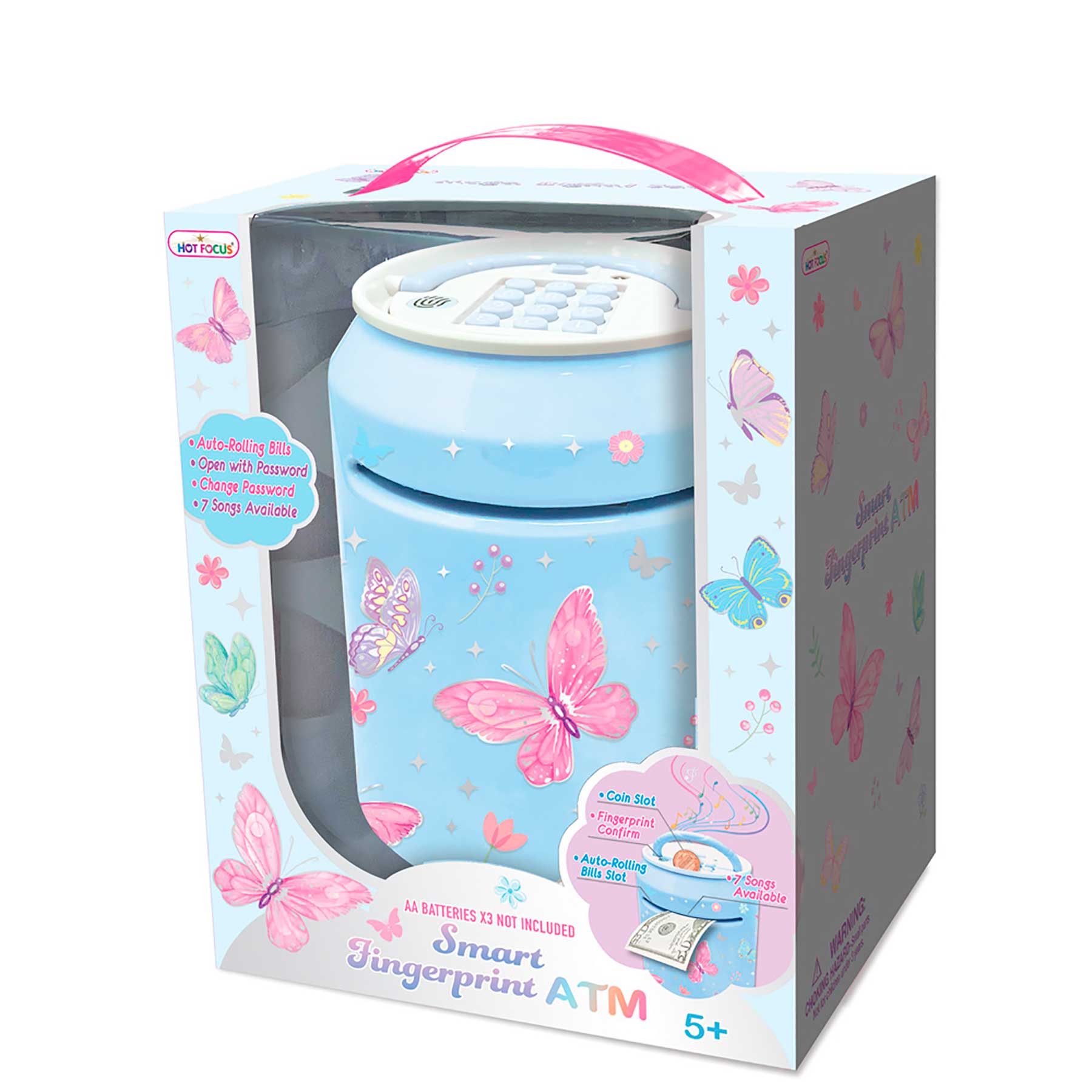 HOT FOCUS CAJERO INTELIGENTE AZUL