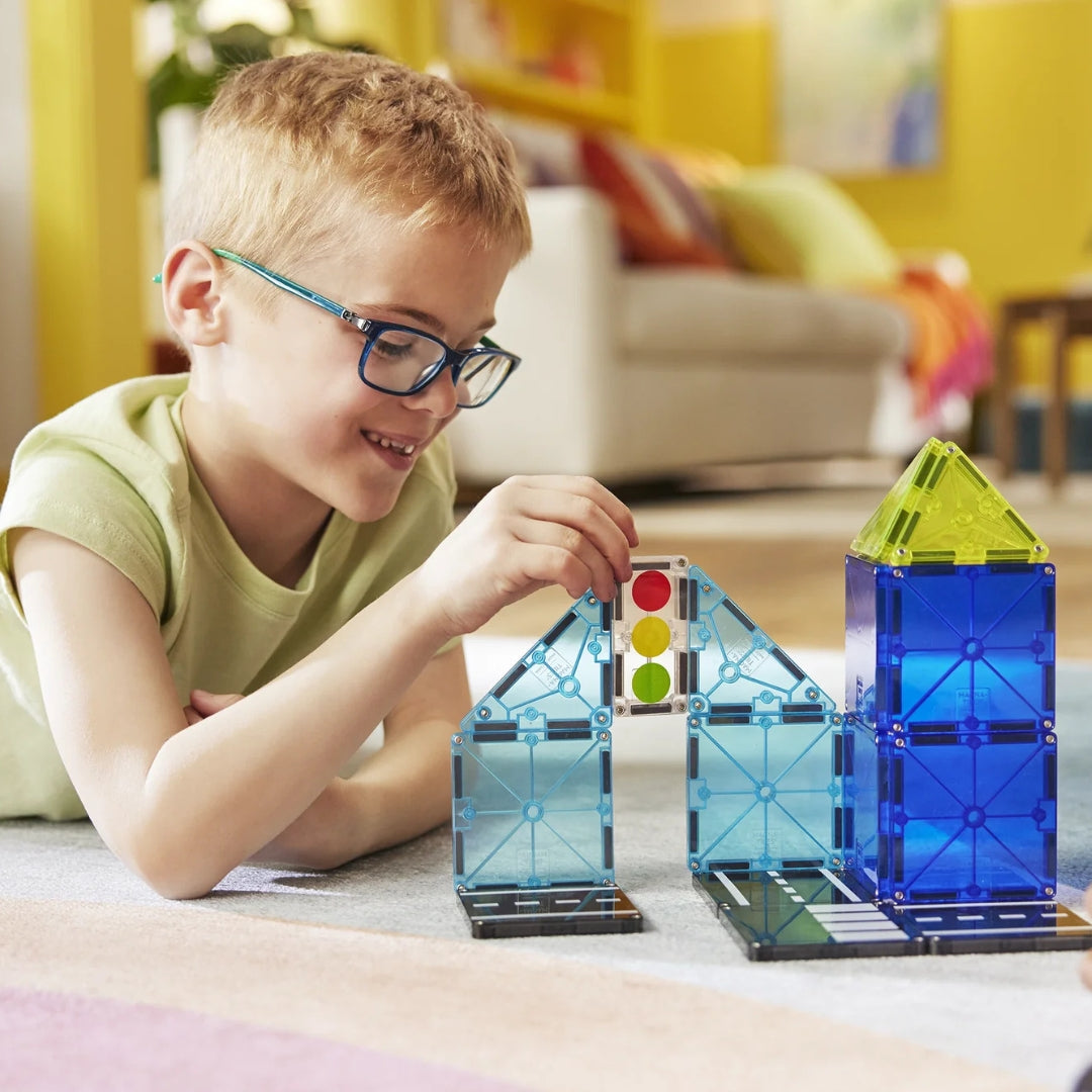 MAGNATILES POLICE PATROL SET DE 20 PZAS