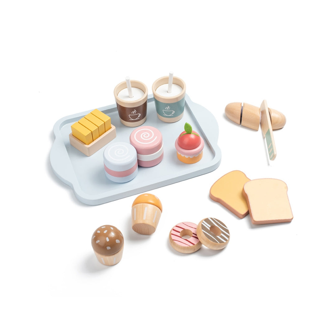 JUEGO DE MADERA DESAYUNO