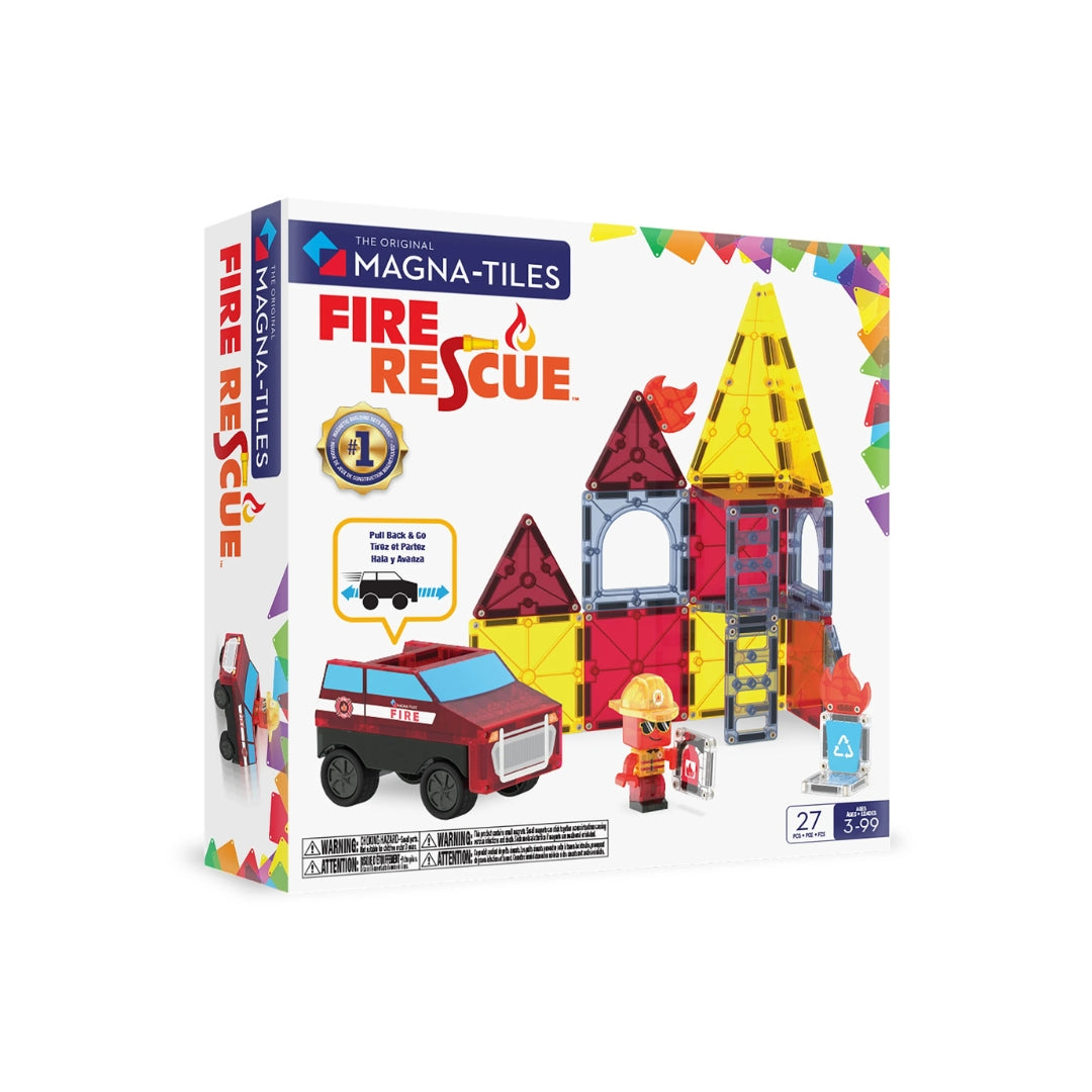 MAGNATILES FIRE RESCUE SET DE 27 PZAS