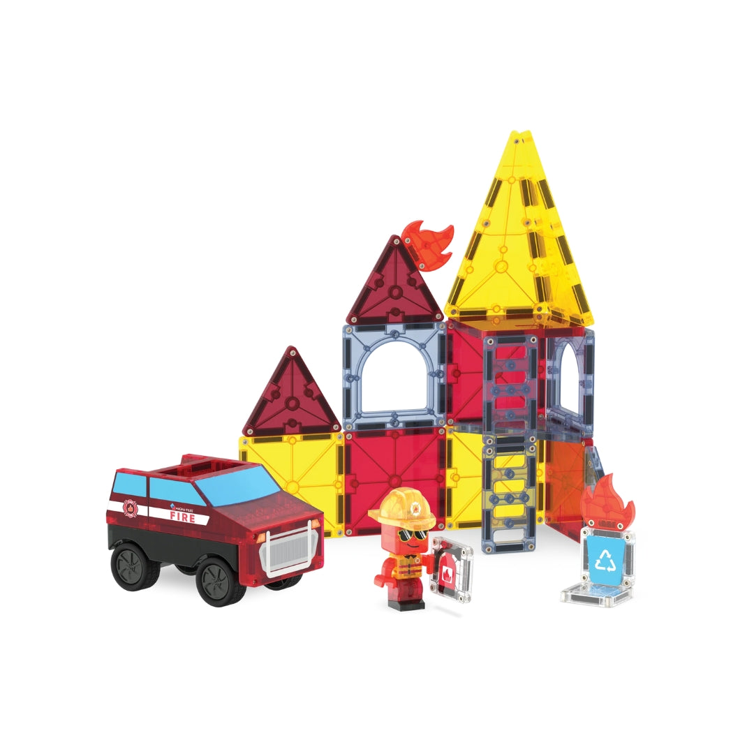 MAGNATILES FIRE RESCUE SET DE 27 PZAS
