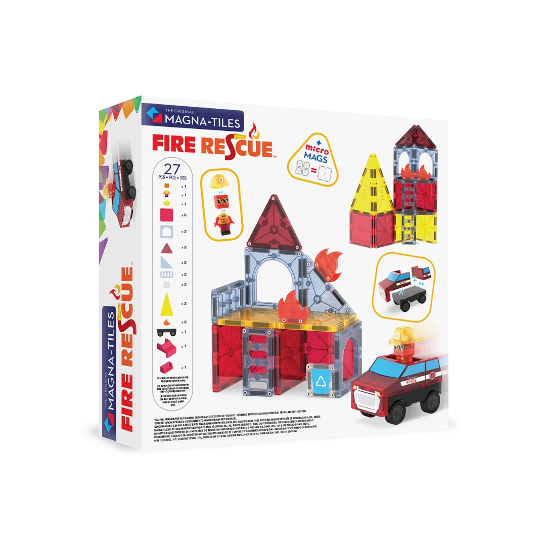 MAGNATILES FIRE RESCUE SET DE 27 PZAS