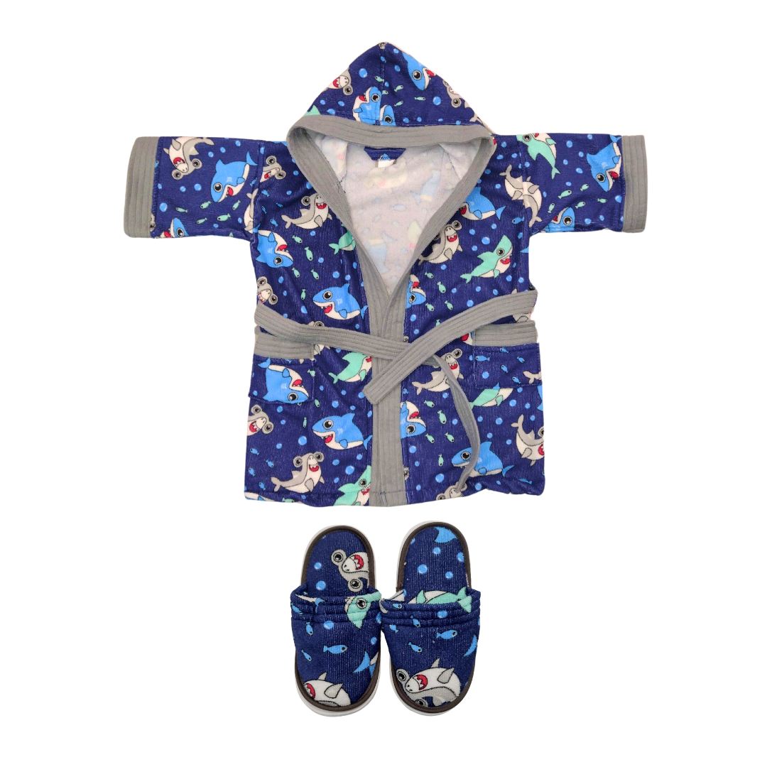 BATA DINOSAURIOS GRIS