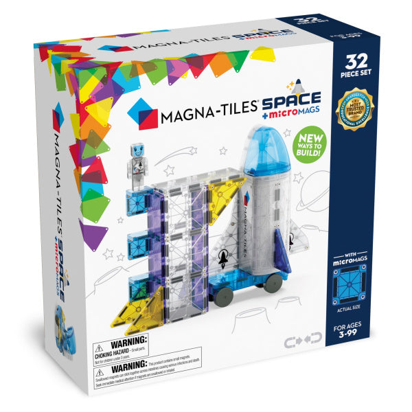 MAGNATILES JUEGO ESPACIAL 32 PIEZAS