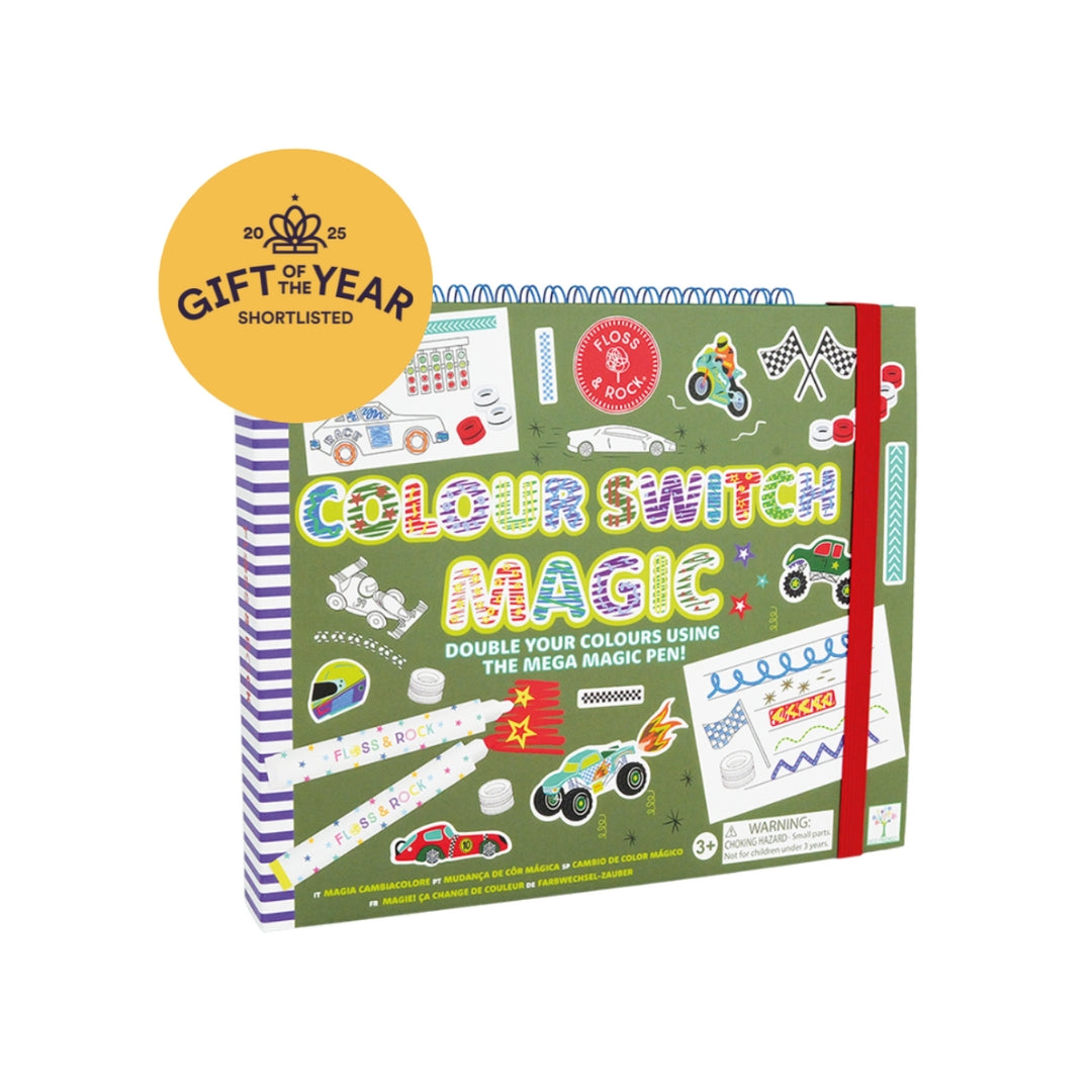 CUADERNO DE ACTIVIDADES COLOUR SWITCH COCHES