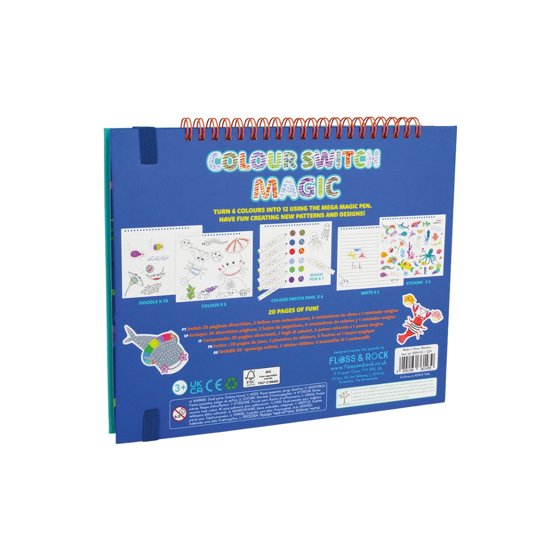 CUADERNO DE ACTIVIDADES COLOUR SWITCH OCÉANO