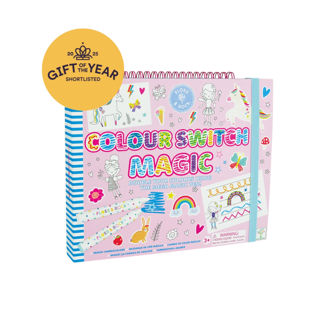 CUADERNO DE ACTIVIDADES COLOUR SWITCH HADA ARCOIRIS