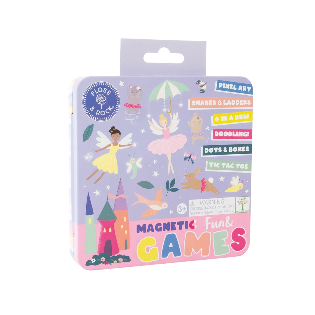 LATA MAGNÉTICA DE DIVERSIÓN Y JUEGOS ENCANTADA