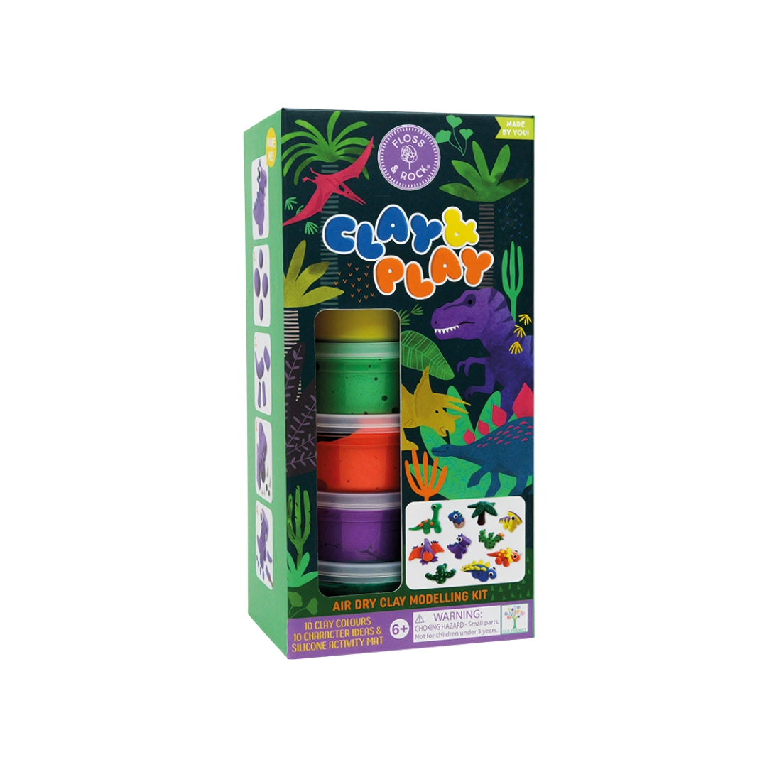 MOLDEA Y JUEGA DINOSAURIOS