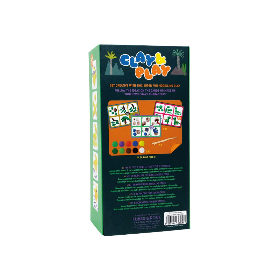 MOLDEA Y JUEGA DINOSAURIOS