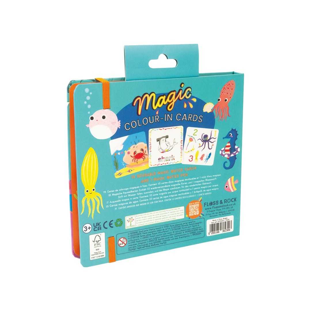 TARJETAS MAGICAS DE AGUA QUE CAMBIAN DE COLOR OCEANO