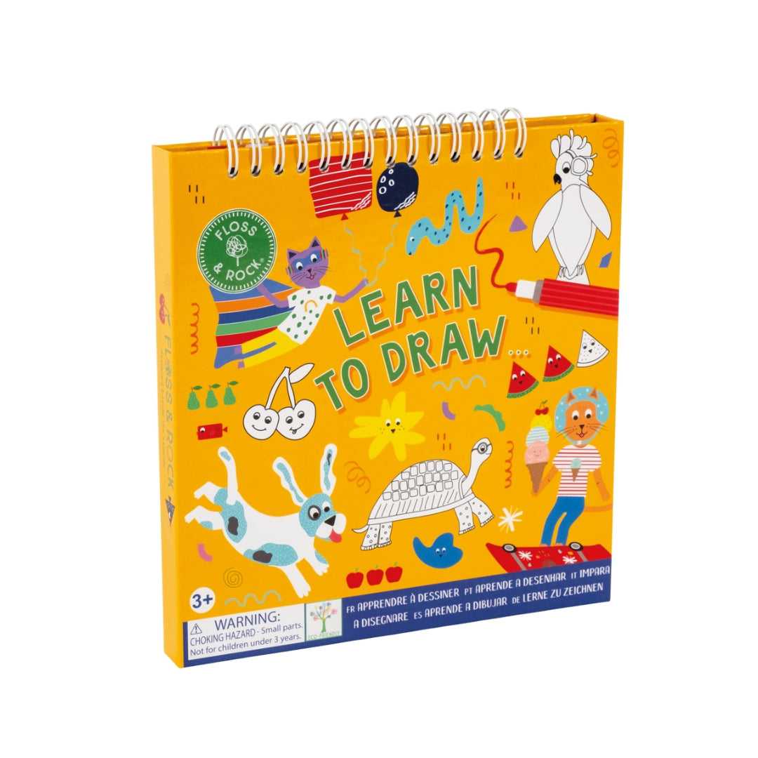 LIBRETA APRENDIENDO A DIBUJAR REUTILIZABLE CONSTRUCCIÓN