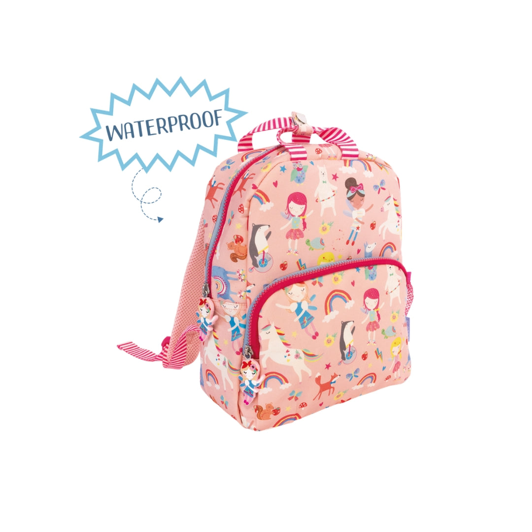 MOCHILA HADA ARCOIRIS WATERPROOF