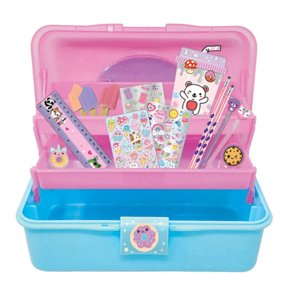 HOT FOCUS ESTUCHE ESCOLAR ROSA