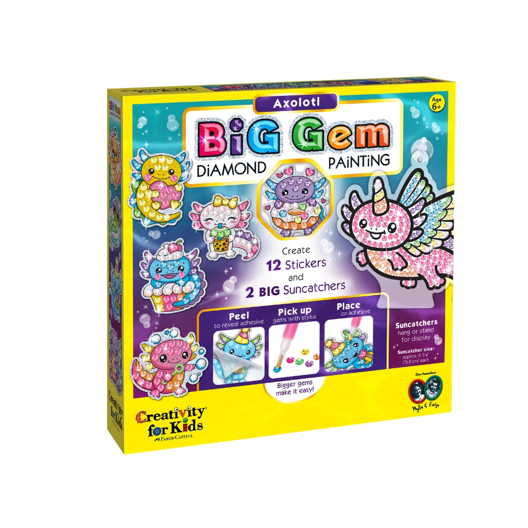 GEMAS MAGICA PINTURA DIAMOND AXOLOTE