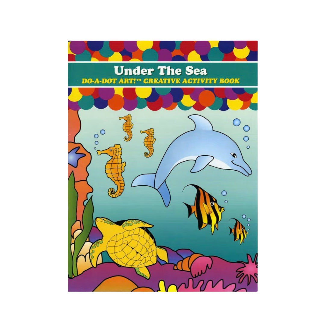 DO A DOT LIBRO PARA COLOREAR ANIMALES MARINOS