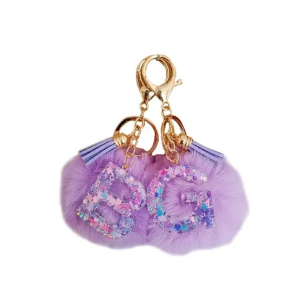 Llavero Letras Morado