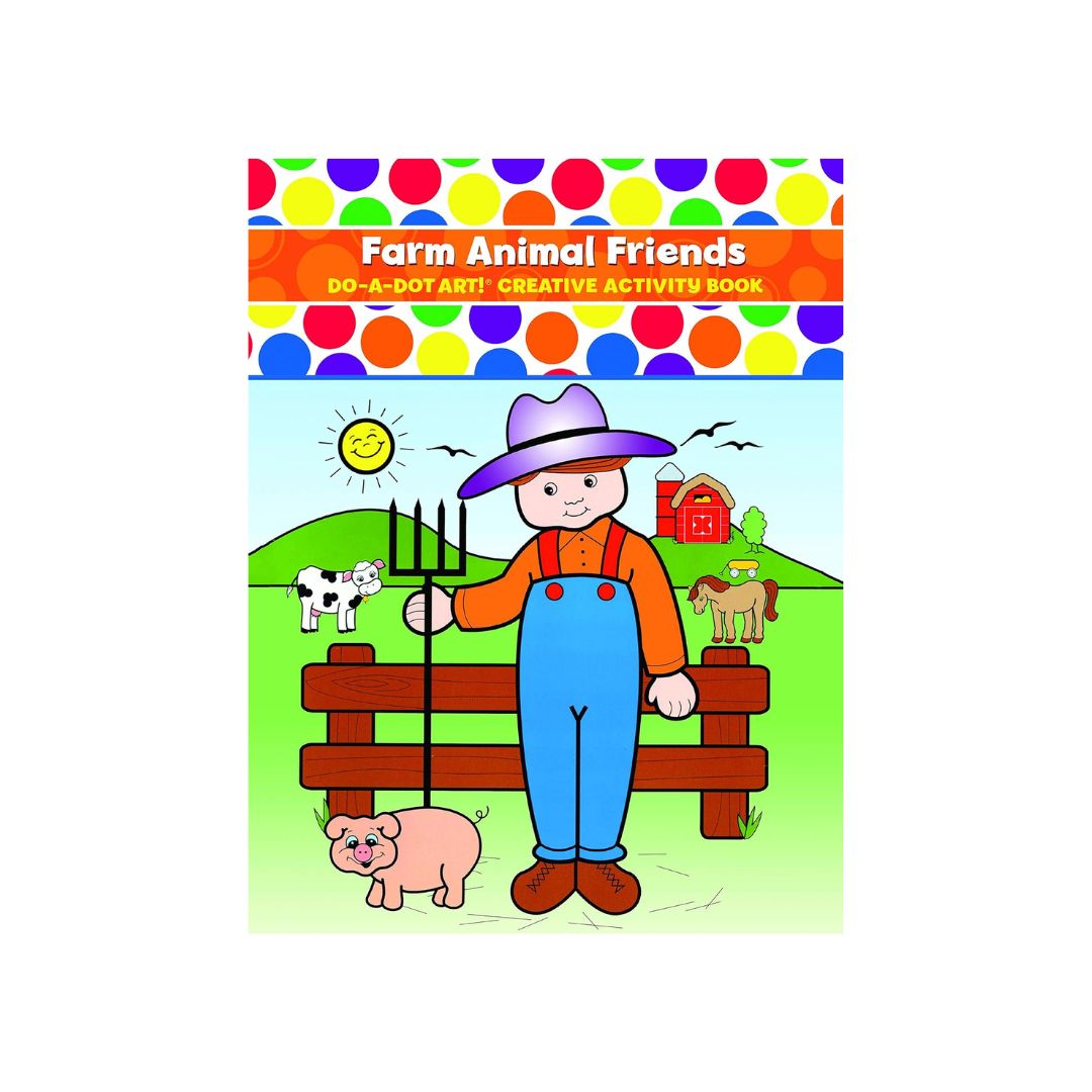 DO A DOT ART LIBRO ANIMALES DE LA GRANJA