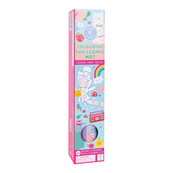 FLOSS & ROCK TAPETE PARA JUEGOS RAINBOW FAIRY