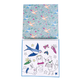 DIVERSION MAGICA PARA COLOREAR ENCANTADA