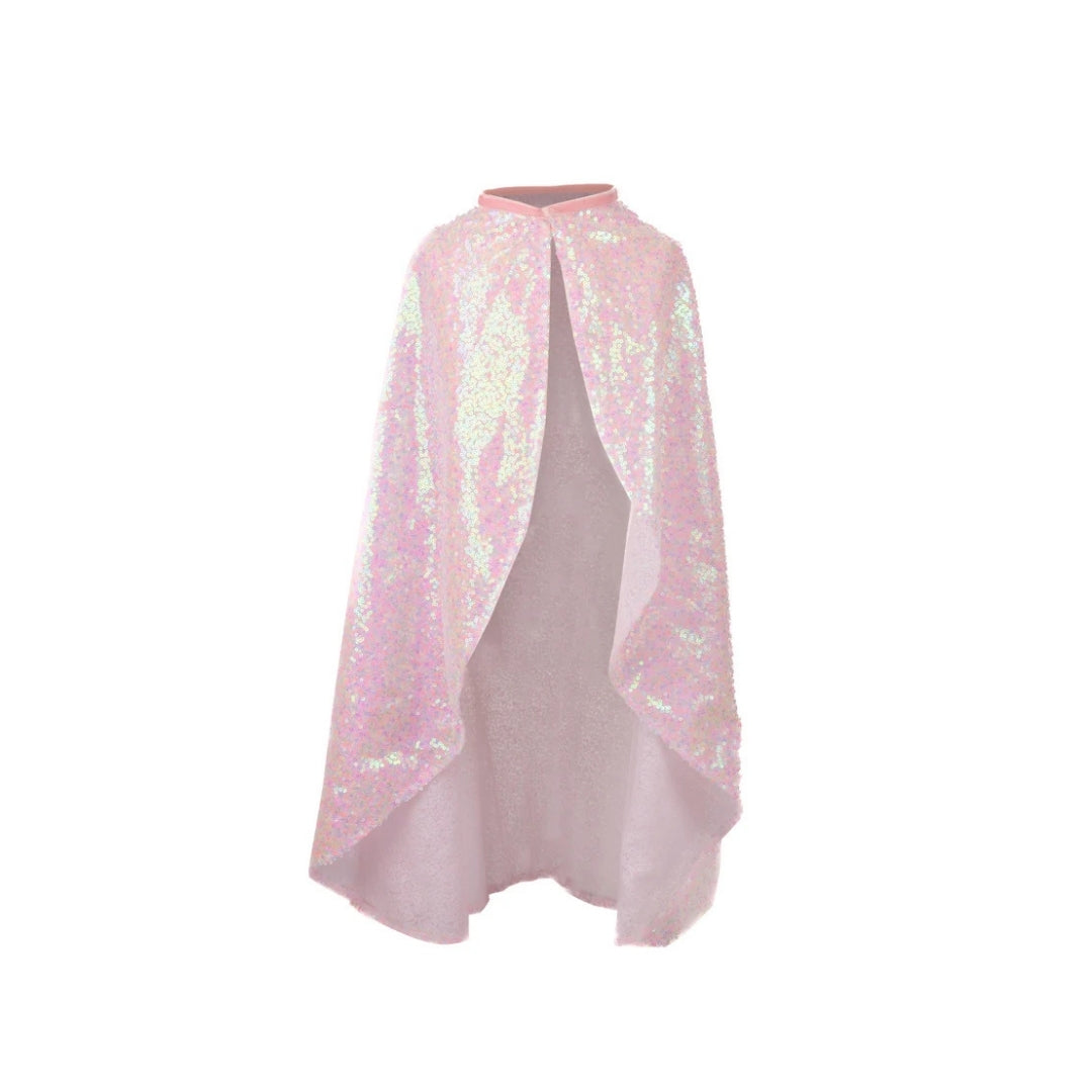 Capa de Lentejuelas Rosa