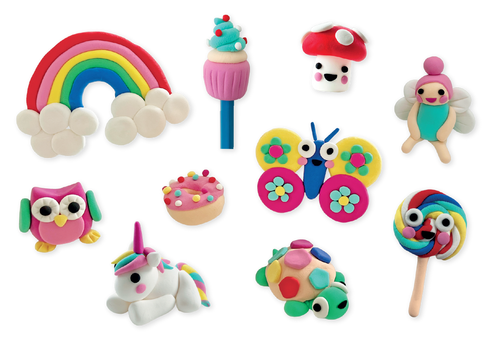 MOLDEA Y JUEGA HADAS & ARCOIRIS