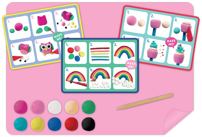 MOLDEA Y JUEGA HADAS & ARCOIRIS