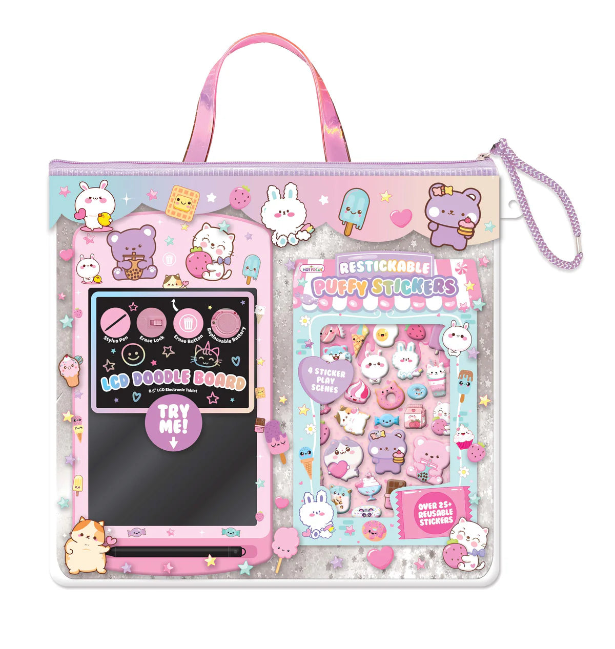 HOT FOCUS ESTUCHE PIZARRON ROSA