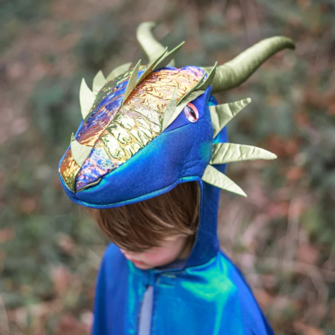 Capa de Dragón Metálico Esmeralda