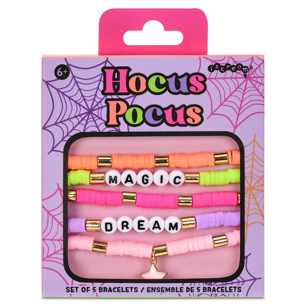 SET DE PULSERAS HOCUS POCUS