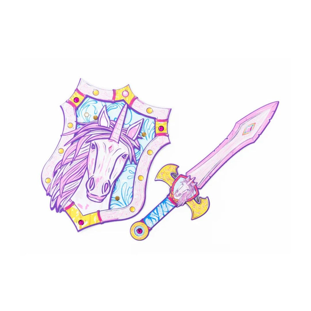 Escudo de Unicornio Encantado