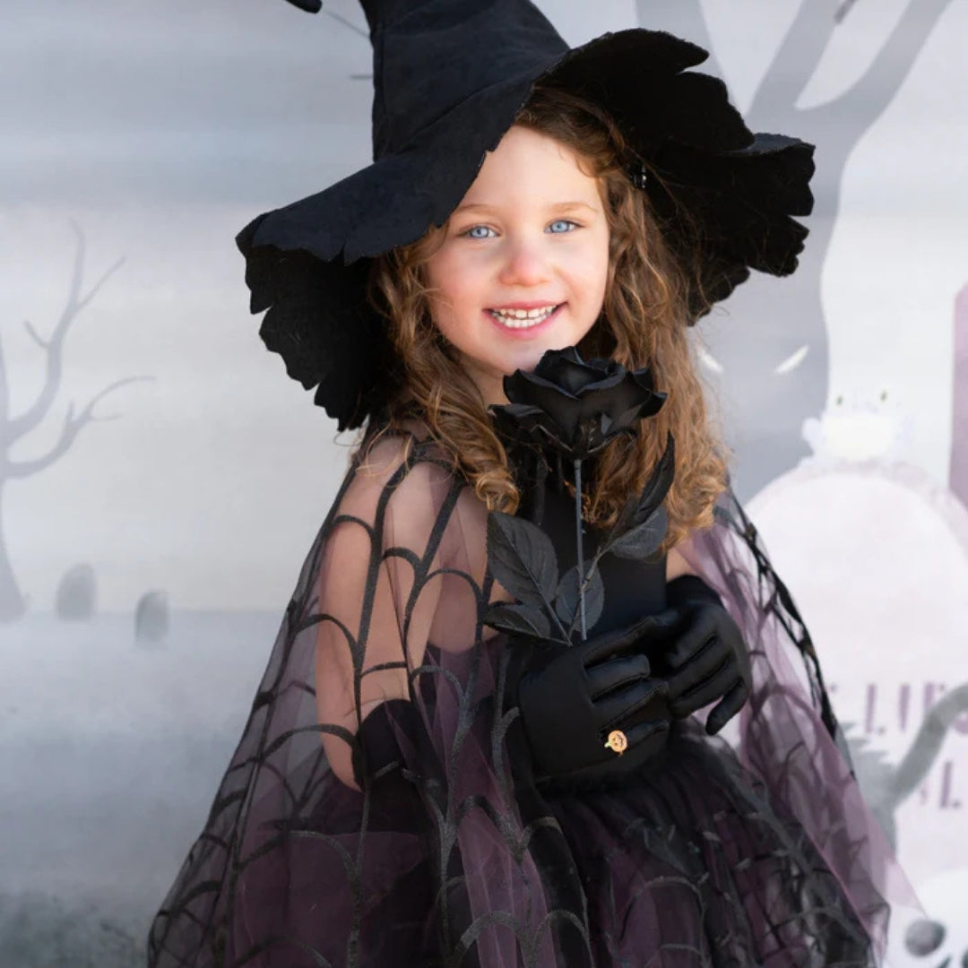 Tutú de Bruja Araña Negro