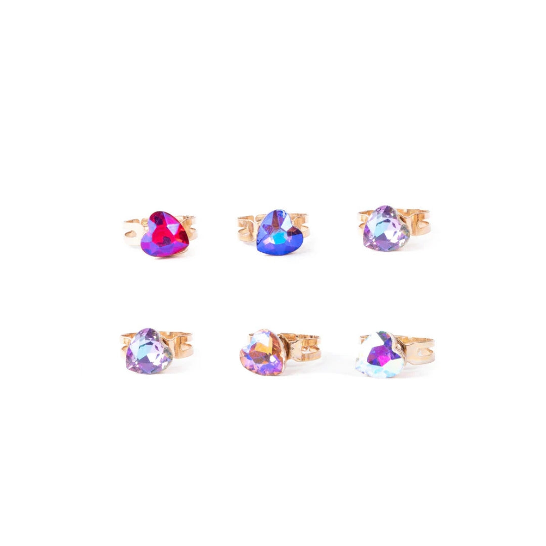 GEM OF MY HEART SPINNER RINGS