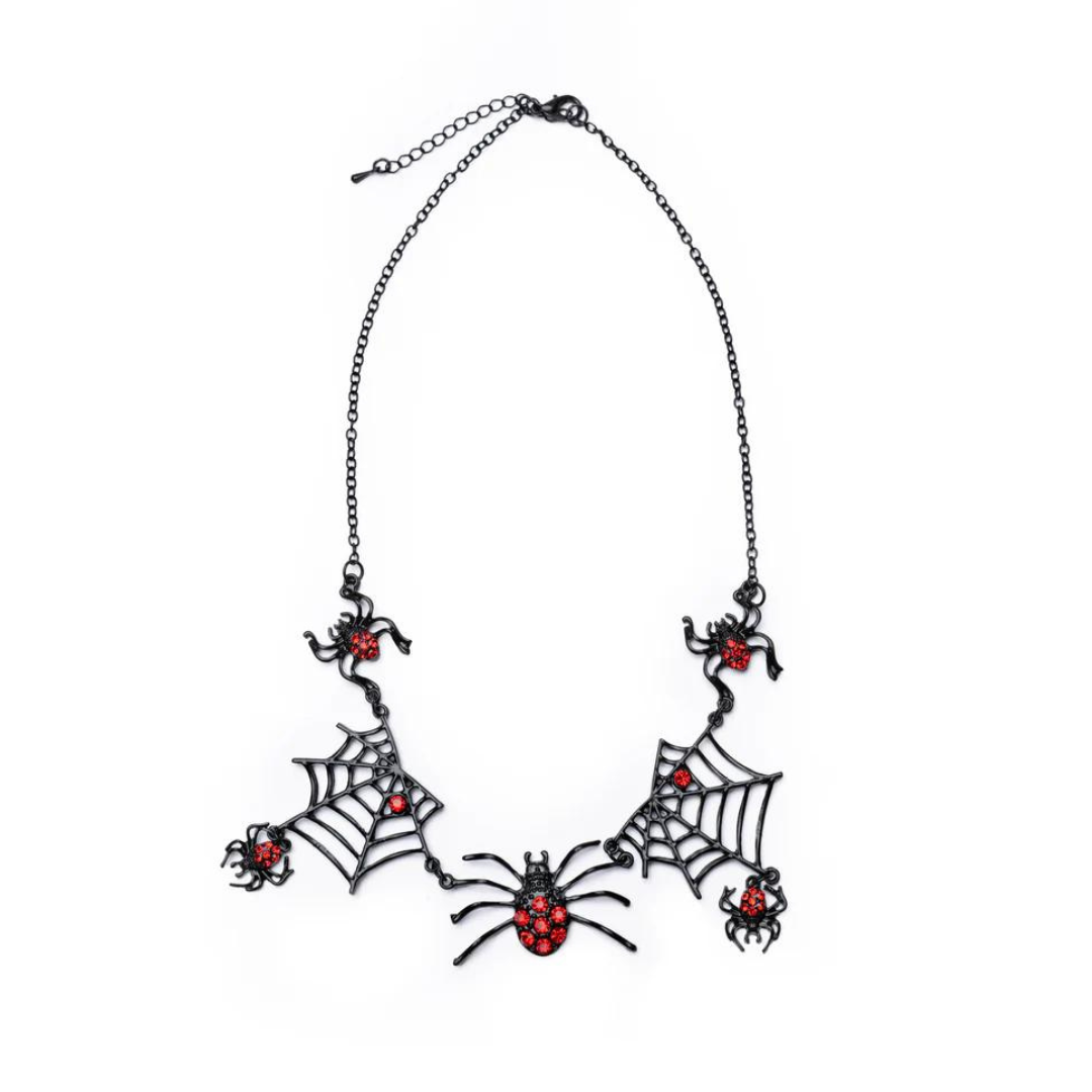 TANGLED WEB NECKLACE
