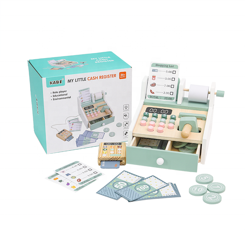 CAJA REGISTRADORA DE MADERA