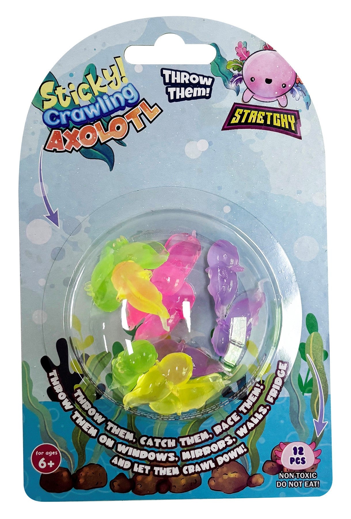 MASTER TOYS MINI AXOLOTES COLORES