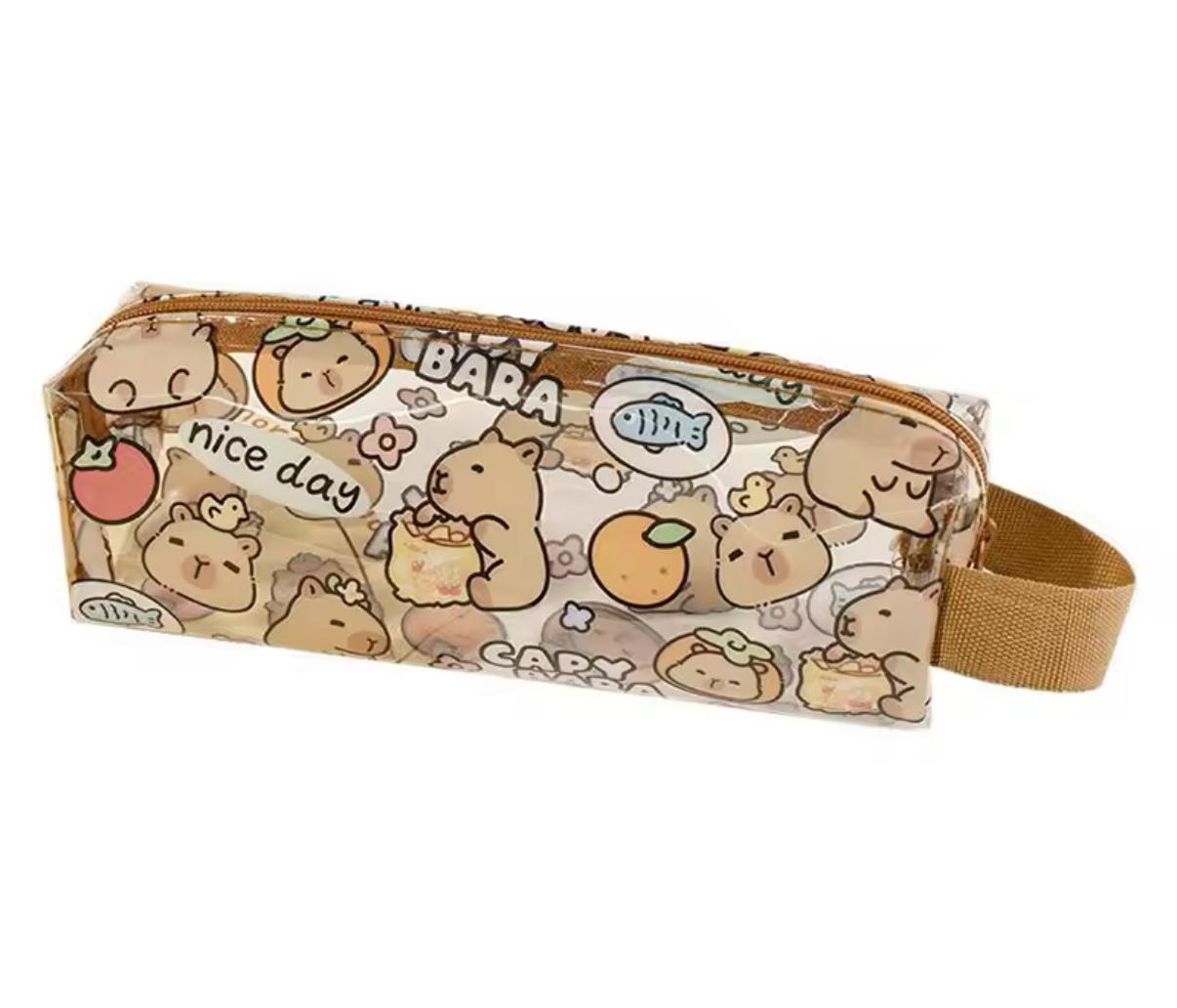 ESTUCHERA CAPIBARA DE PLASTICO