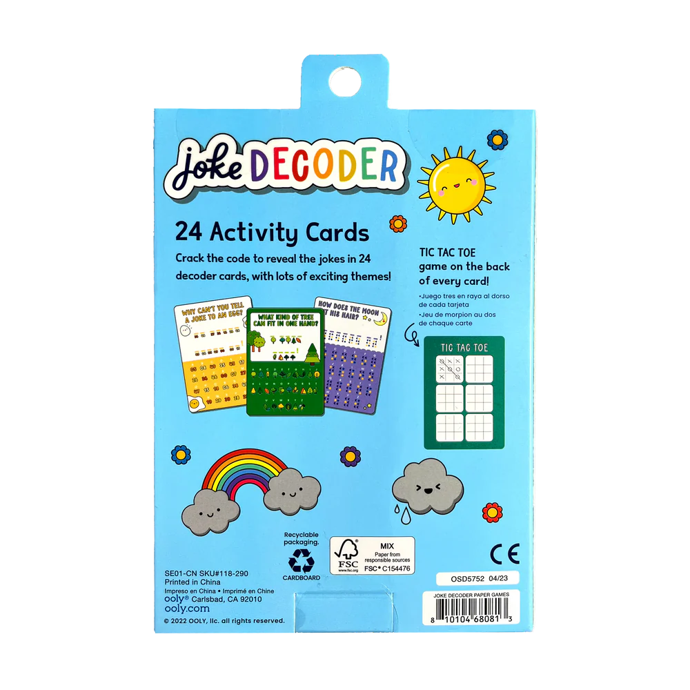 OOLY TARJETAS DE ACTIVIDADES JOKE