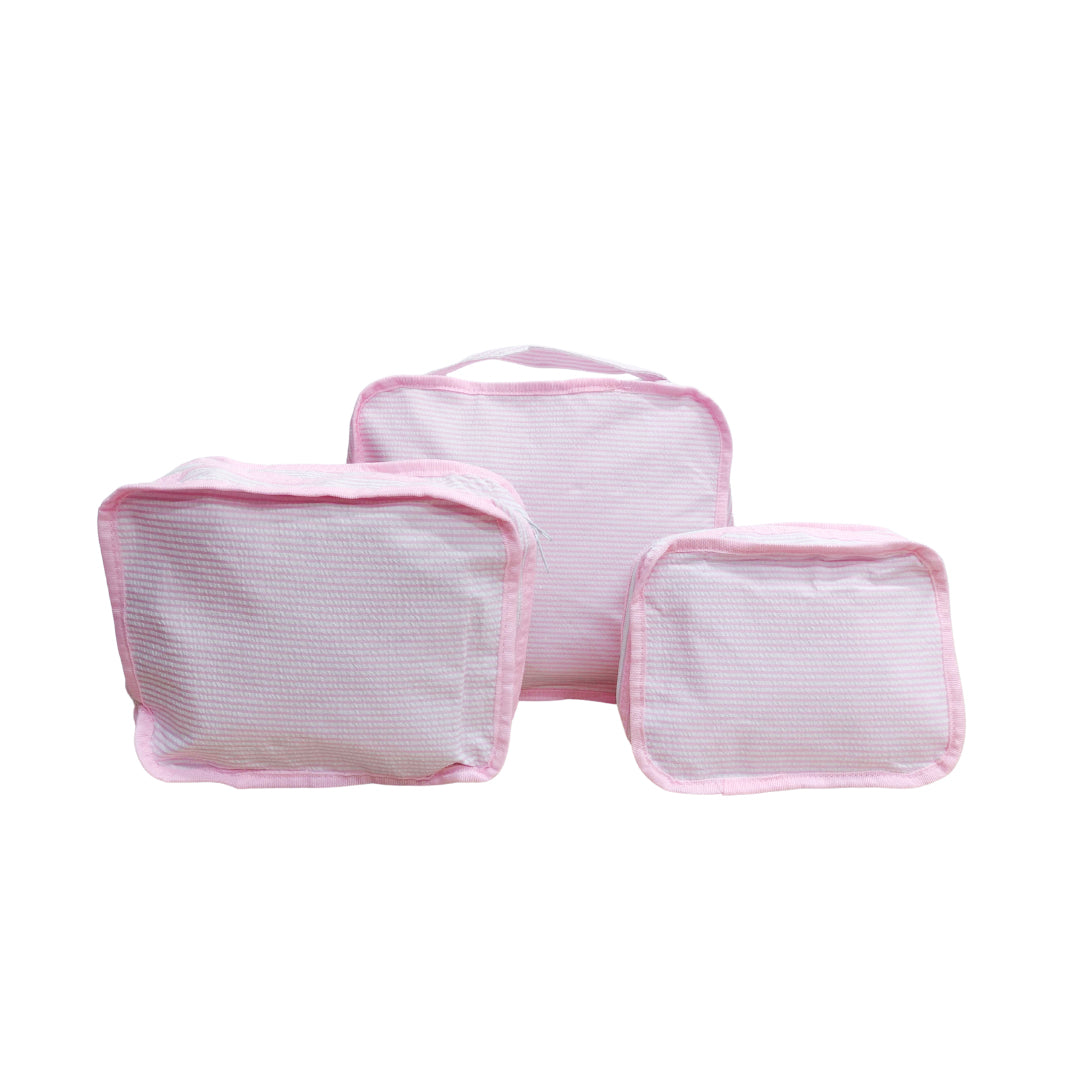 PHILOMENA KIT VIAJE 3 BOLSAS ROSA