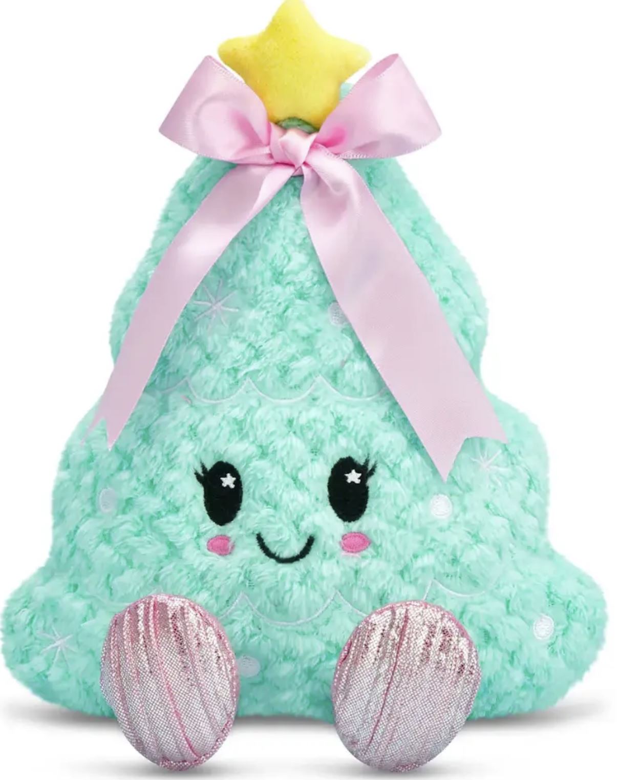 MINI ARBOLITO DE PELUCHE NAVIDEÑO