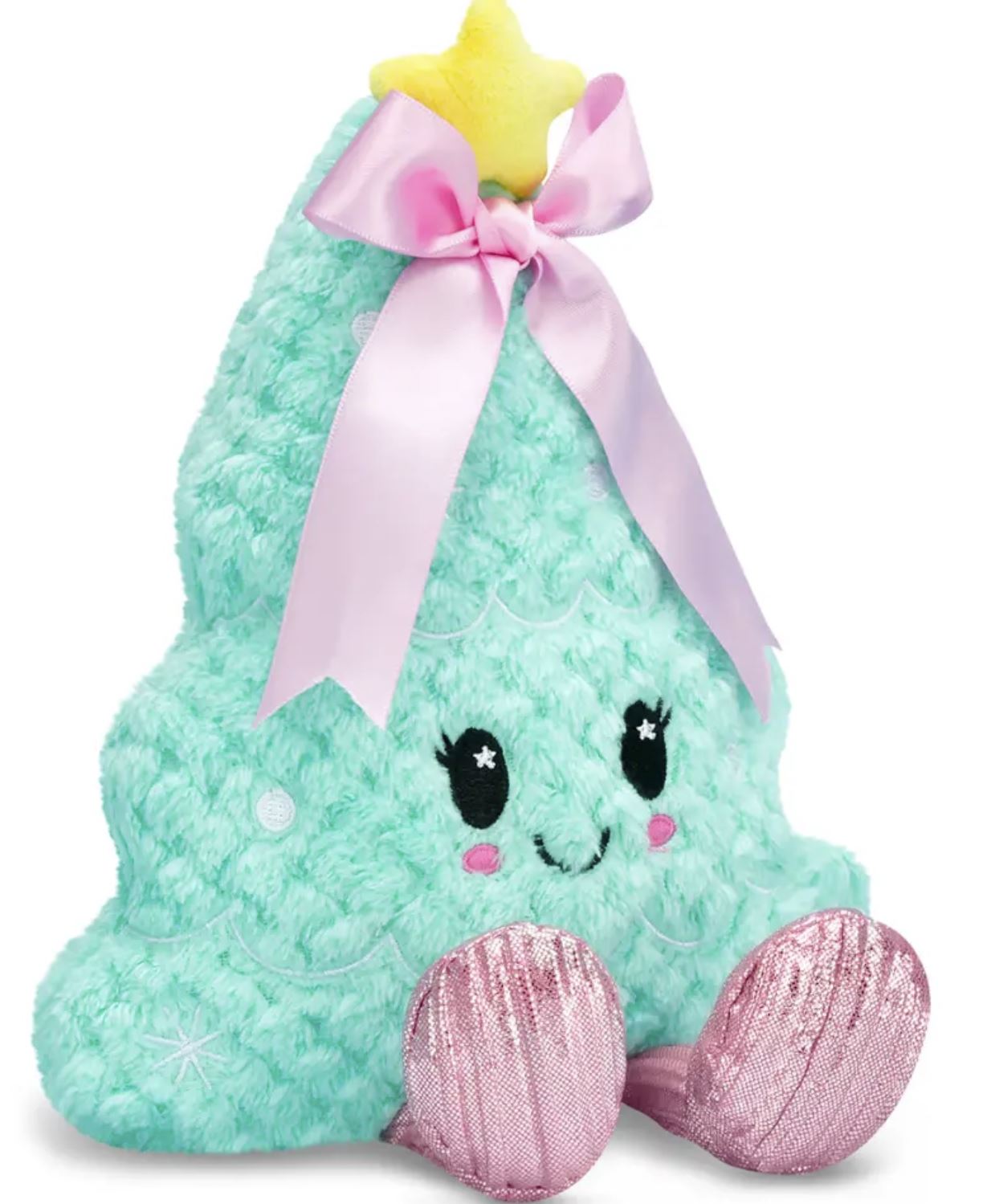 MINI ARBOLITO DE PELUCHE NAVIDEÑO