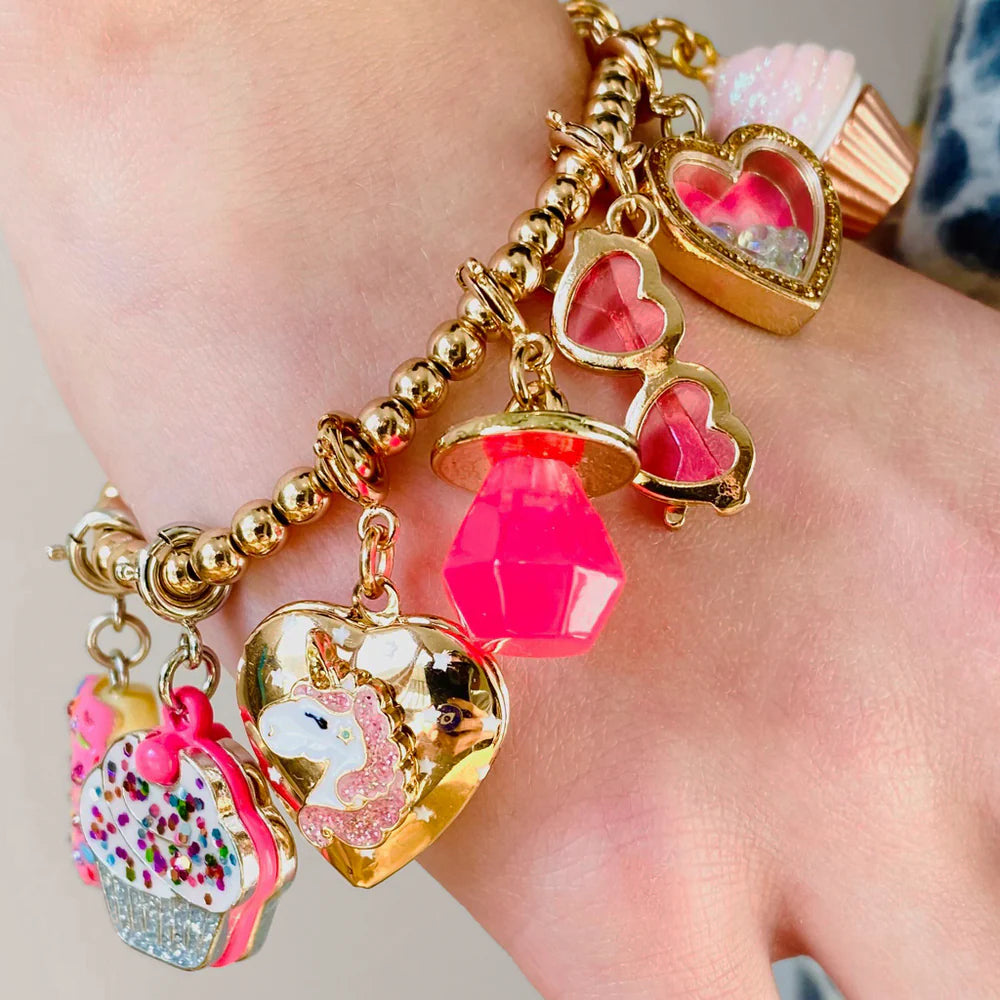 CHARM CORAZON DORADO