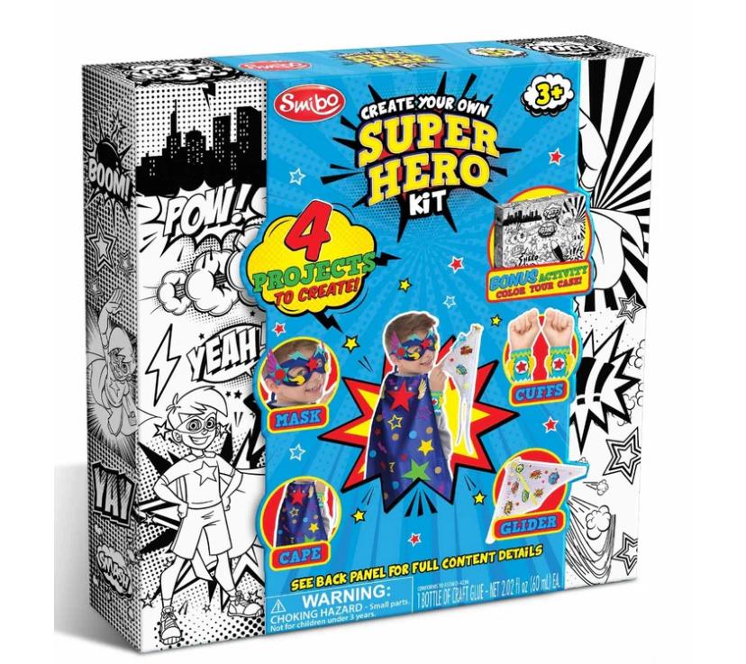 KIT DISFRAZ SUPERHEROES