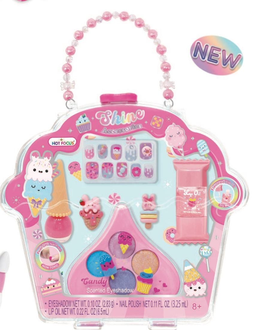 HOT FOCUS ACCESORIOS DE BELLEZA BRILLOS