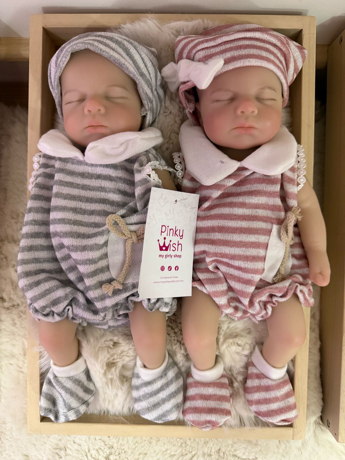 GEMELOS NEW BORN LUCY Y JERO