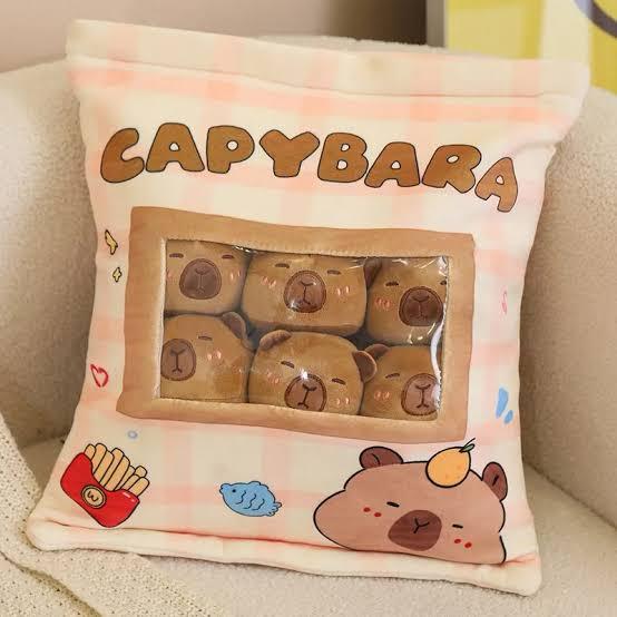 ALMOHADA CAPIBARA